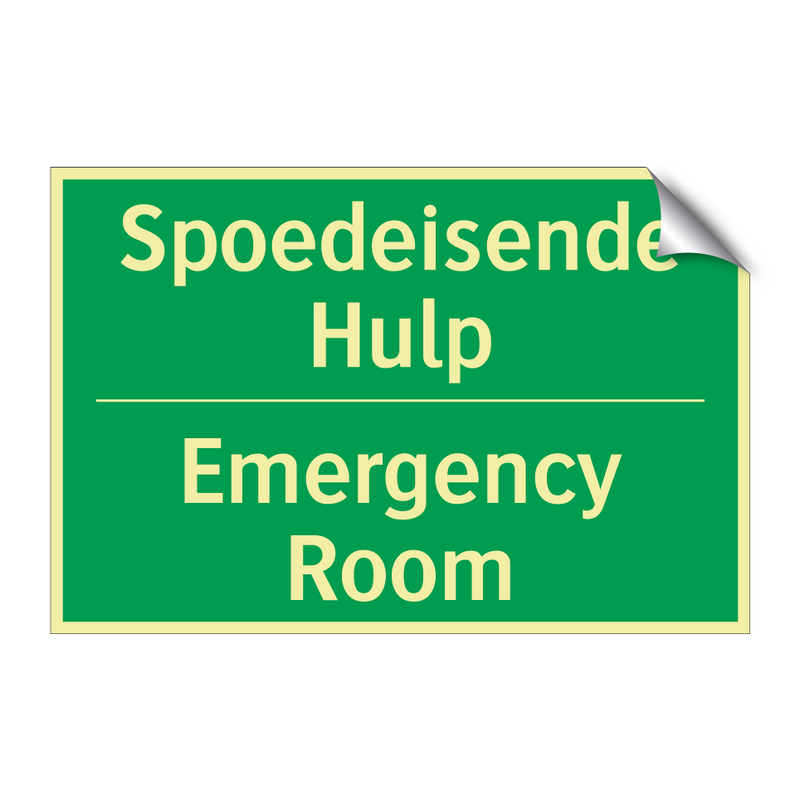 Spoedeisende Hulp - Emergency Room & Spoedeisende Hulp - Emergency Room