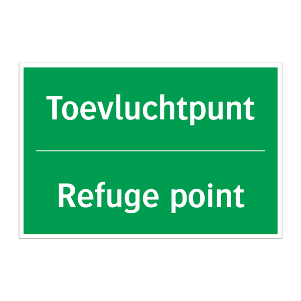 Toevluchtpunt - Refuge point & Toevluchtpunt - Refuge point & Toevluchtpunt - Refuge point