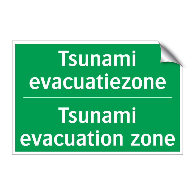 Tsunami evacuatiezone - Tsunami evacuation zone & Tsunami evacuatiezone - Tsunami evacuation zone