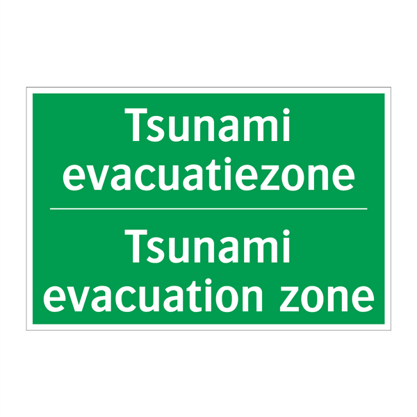 Tsunami evacuatiezone - Tsunami evacuation zone & Tsunami evacuatiezone - Tsunami evacuation zone