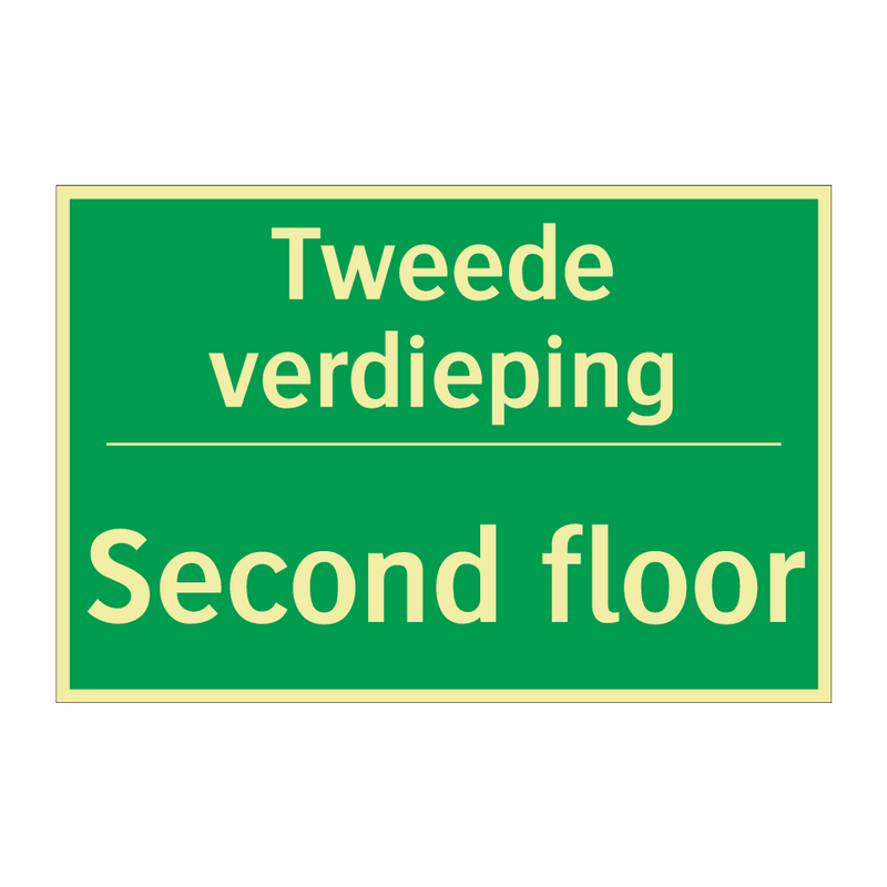 Tweede verdieping - Second floor & Tweede verdieping - Second floor