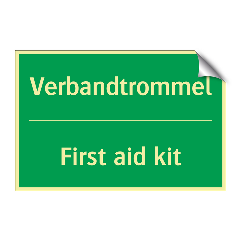 Verbandtrommel - First aid kit & Verbandtrommel - First aid kit & Verbandtrommel - First aid kit