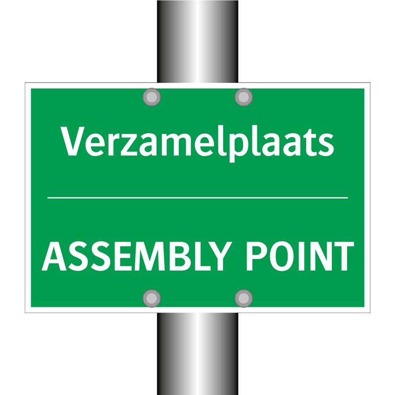 Verzamelplaats - ASSEMBLY POINT & Verzamelplaats - ASSEMBLY POINT & Verzamelplaats - ASSEMBLY POINT