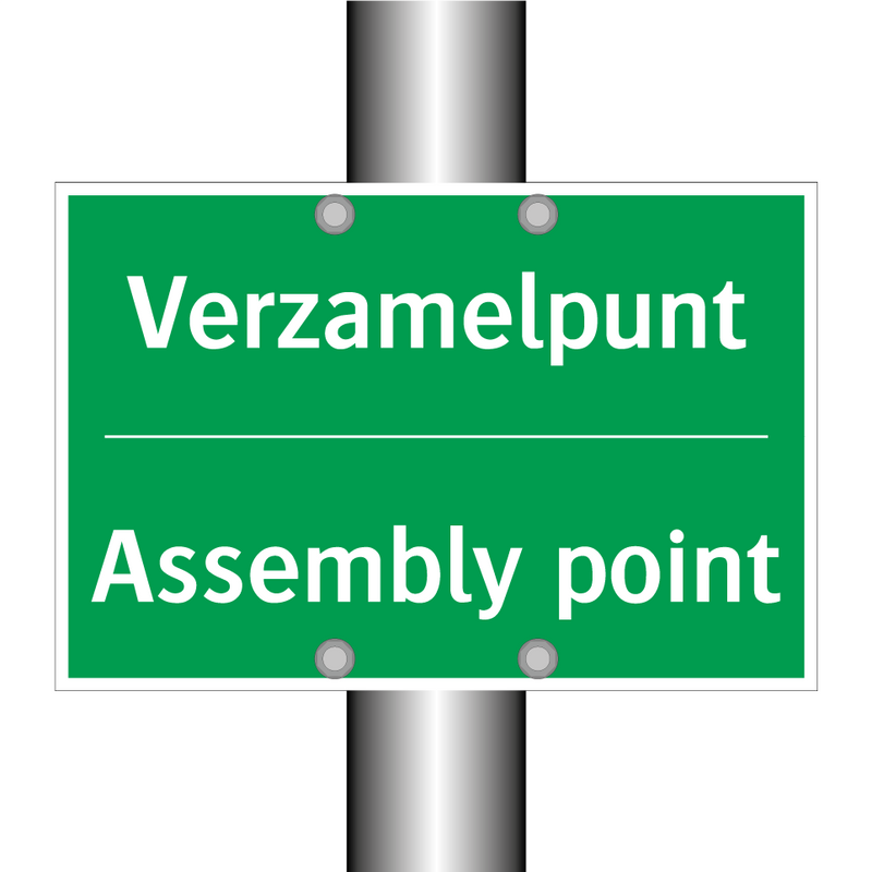 Verzamelpunt - Assembly point & Verzamelpunt - Assembly point & Verzamelpunt - Assembly point