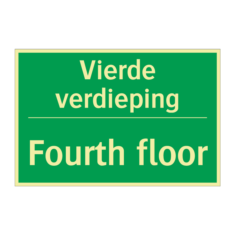 Vierde verdieping - Fourth floor & Vierde verdieping - Fourth floor