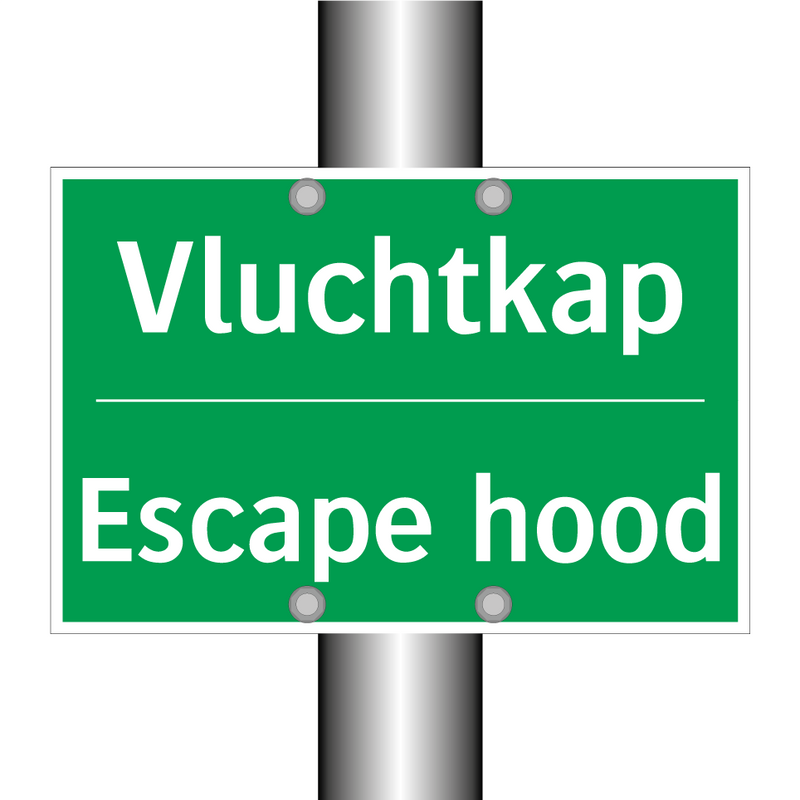 Vluchtkap - Escape hood & Vluchtkap - Escape hood & Vluchtkap - Escape hood