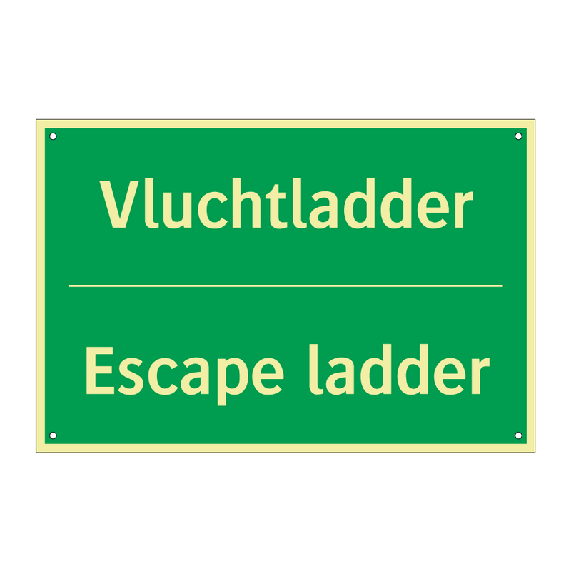 Vluchtladder - Escape ladder & Vluchtladder - Escape ladder & Vluchtladder - Escape ladder