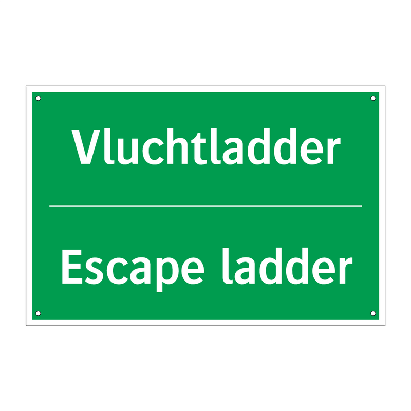 Vluchtladder - Escape ladder & Vluchtladder - Escape ladder & Vluchtladder - Escape ladder