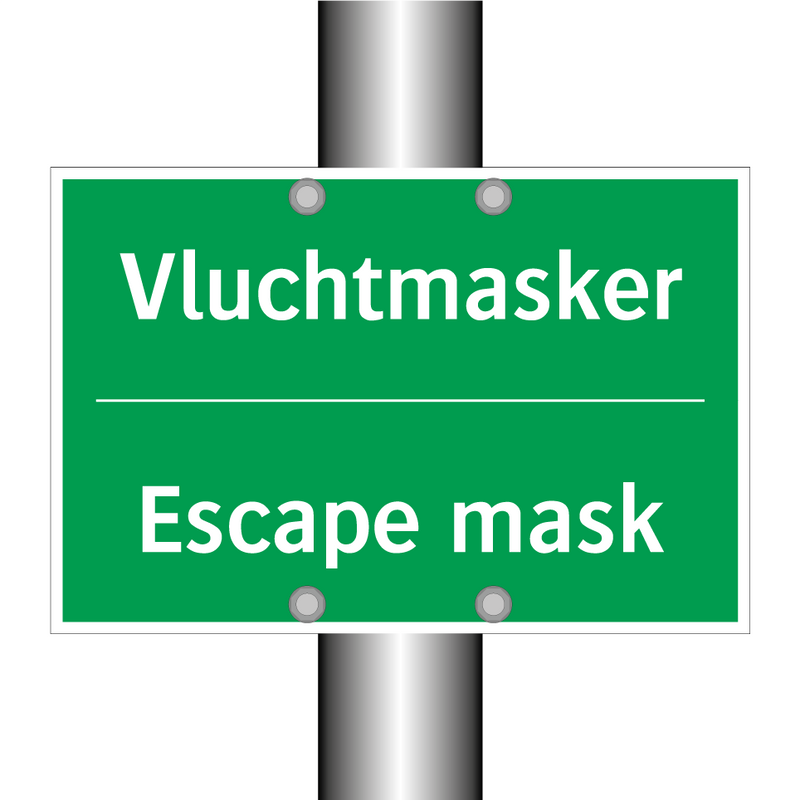 Vluchtmasker - Escape mask & Vluchtmasker - Escape mask & Vluchtmasker - Escape mask