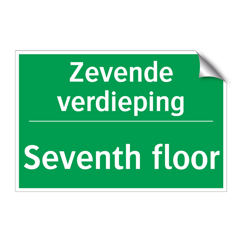 Zevende verdieping - Seventh floor & Zevende verdieping - Seventh floor