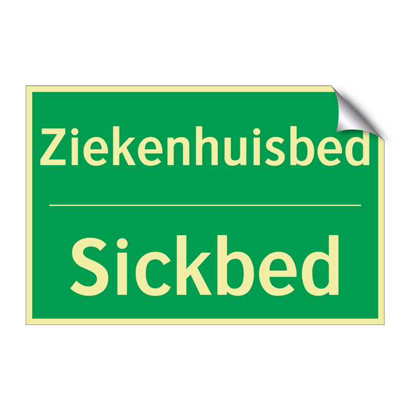 Ziekenhuisbed - Sickbed & Ziekenhuisbed - Sickbed & Ziekenhuisbed - Sickbed