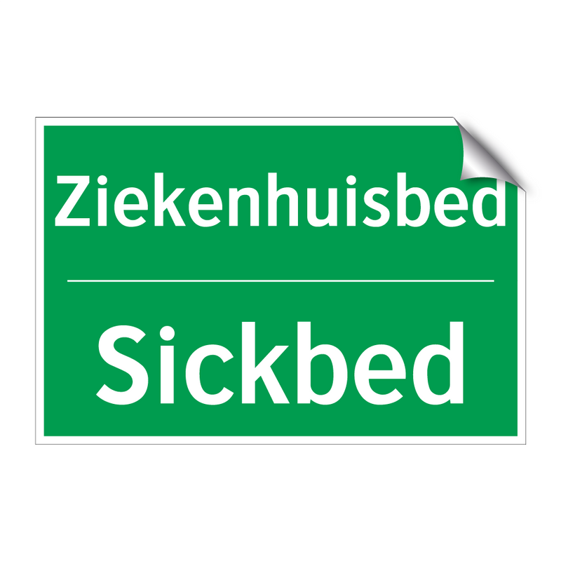 Ziekenhuisbed - Sickbed & Ziekenhuisbed - Sickbed & Ziekenhuisbed - Sickbed