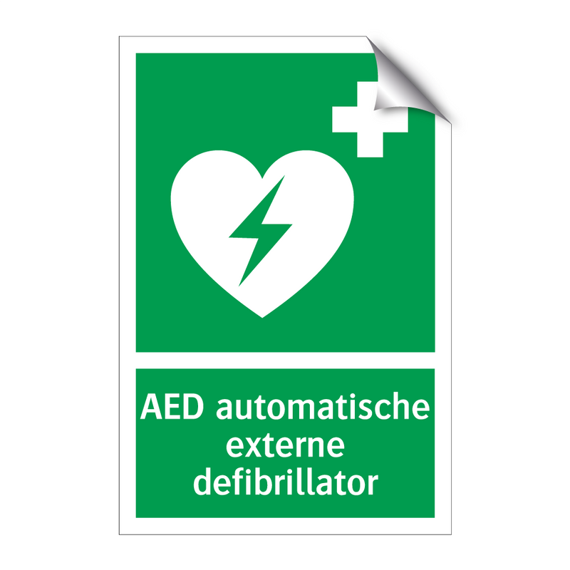 AED automatische externe defibrillator & AED automatische externe defibrillator