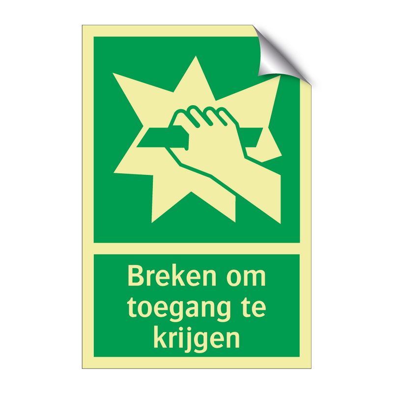 Breken om toegang te krijgen & Breken om toegang te krijgen & Breken om toegang te krijgen