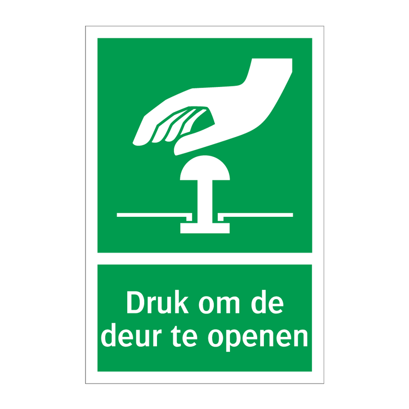 Druk om de deur te openen & Druk om de deur te openen & Druk om de deur te openen