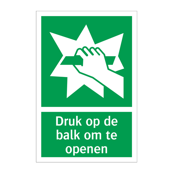 Druk op de balk om te openen & Druk op de balk om te openen & Druk op de balk om te openen