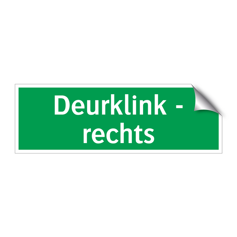 Deurklink - rechts