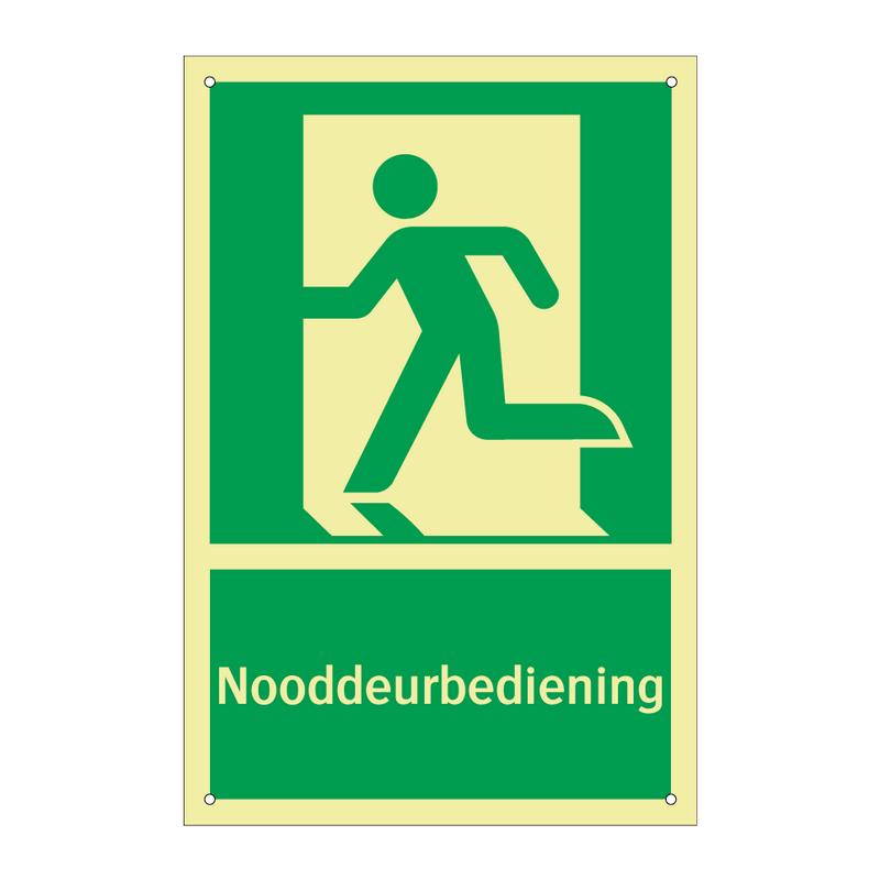 Nooddeurbediening & Nooddeurbediening & Nooddeurbediening & Nooddeurbediening