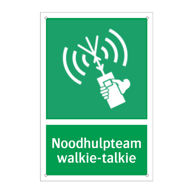 Noodhulpteam walkie-talkie & Noodhulpteam walkie-talkie & Noodhulpteam walkie-talkie