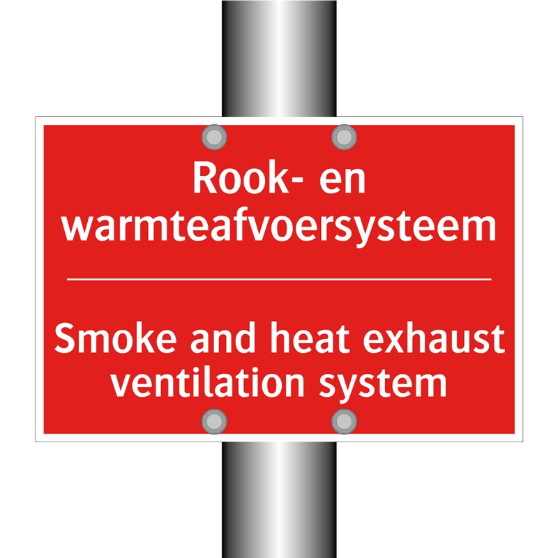 Rook- en warmteafvoersysteem - Smoke and heat exhaust ventilation system