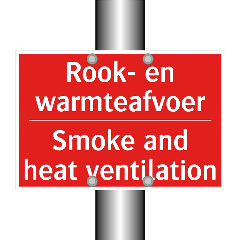 Rook- en warmteafvoer - Smoke and heat ventilation