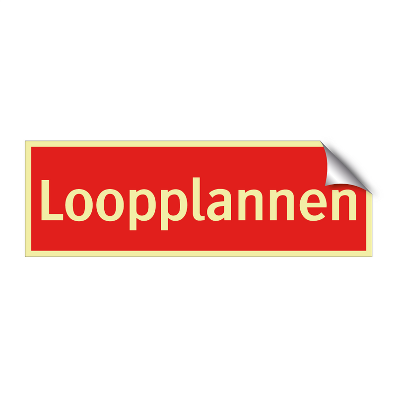 Loopplannen