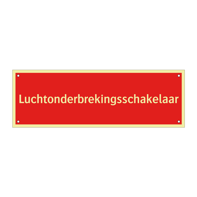 Luchtonderbrekingsschakelaar