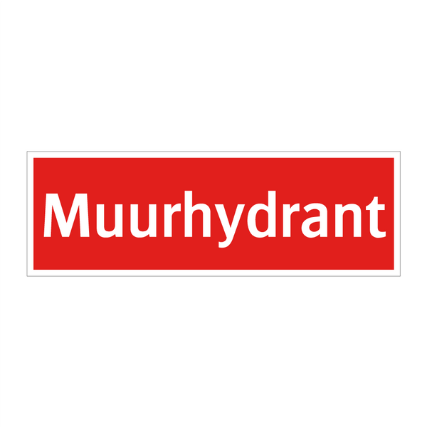 Muurhydrant