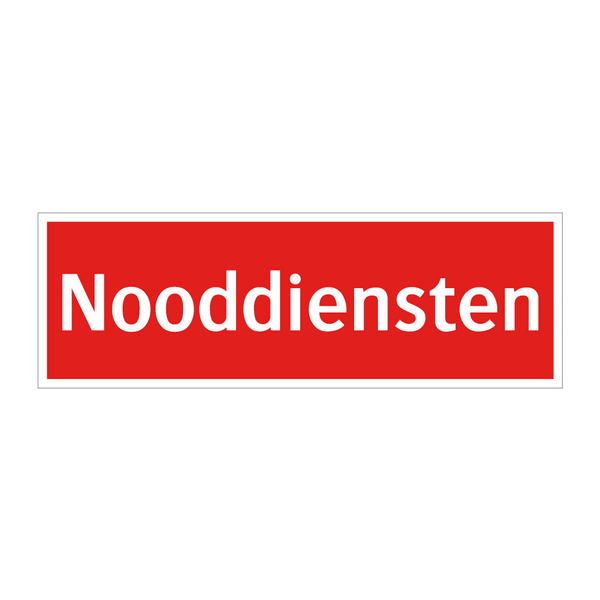 Nooddiensten