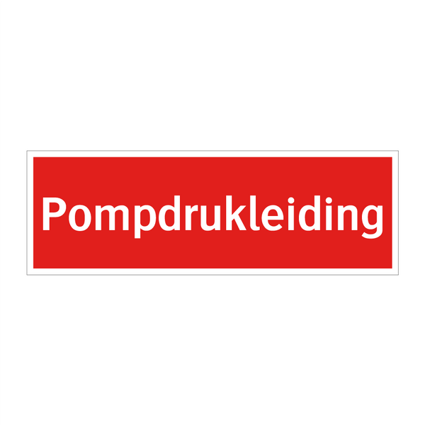 Pompdrukleiding