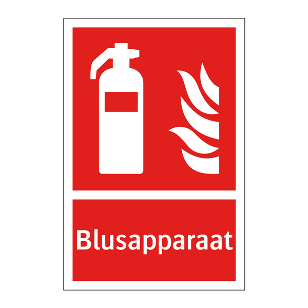 Blusapparaat