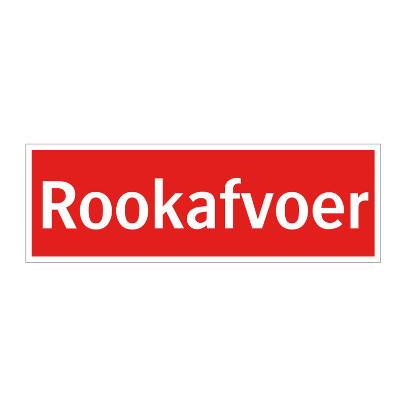 Rookafvoer