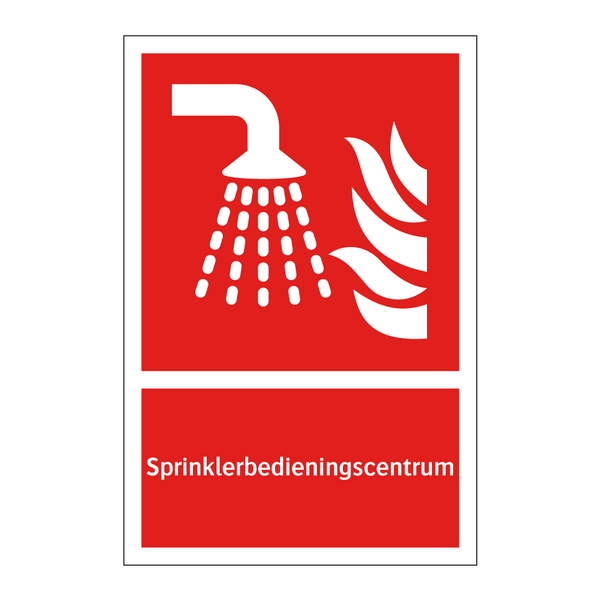 Sprinklerbedieningscentrum