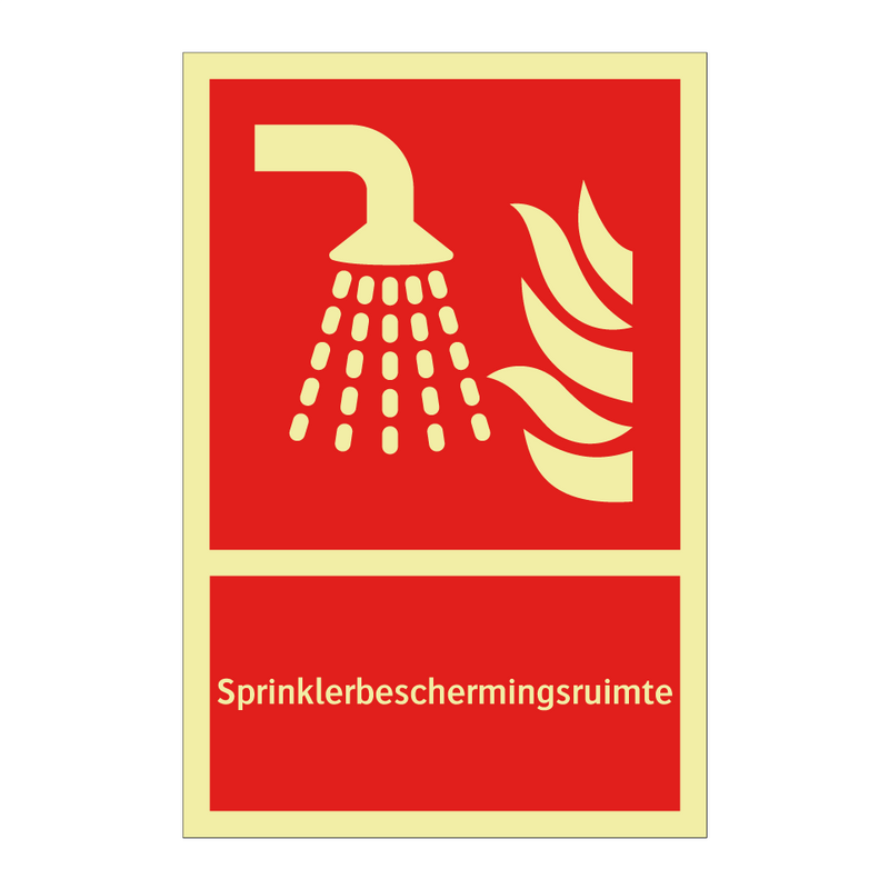 Sprinklerbeschermingsruimte