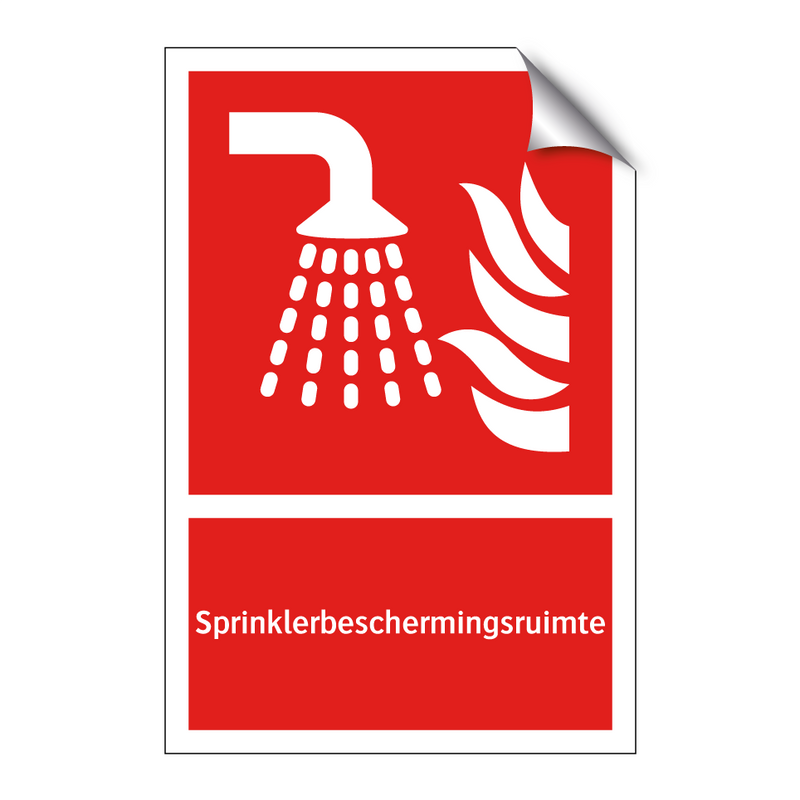 Sprinklerbeschermingsruimte