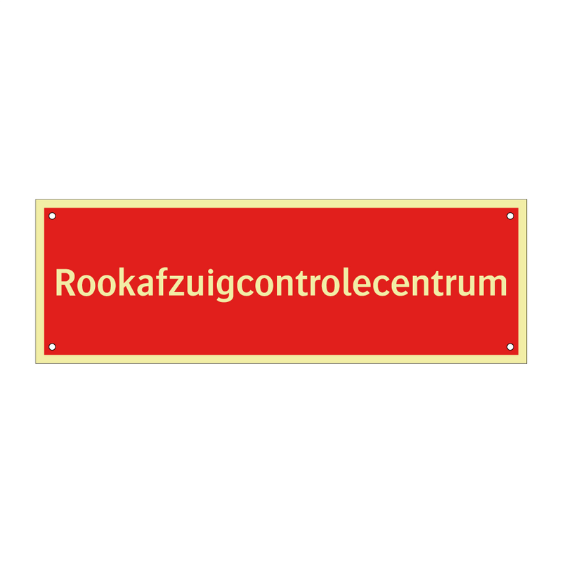 Rookafzuigcontrolecentrum