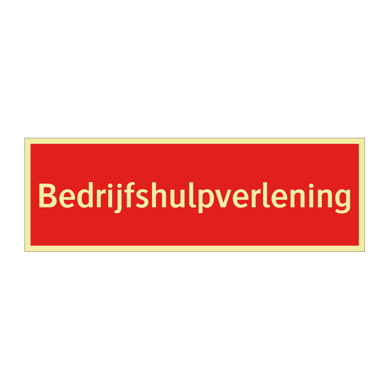 Bedrijfshulpverlening