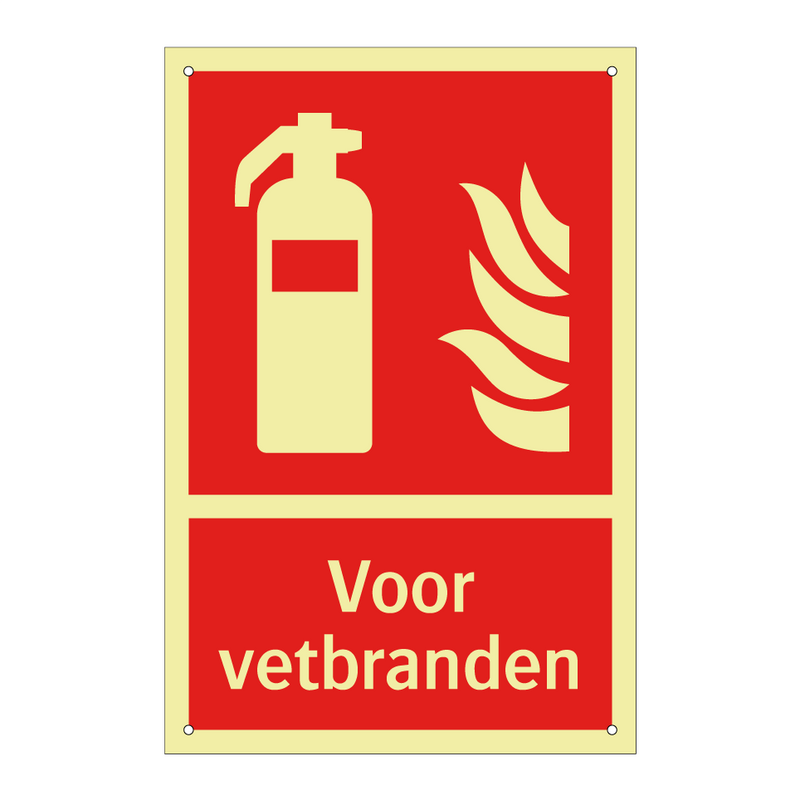 Voor vetbranden