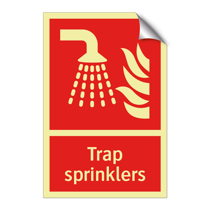 Trap sprinklers