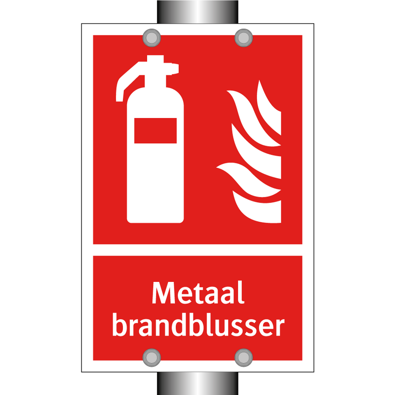 Metaal brandblusser