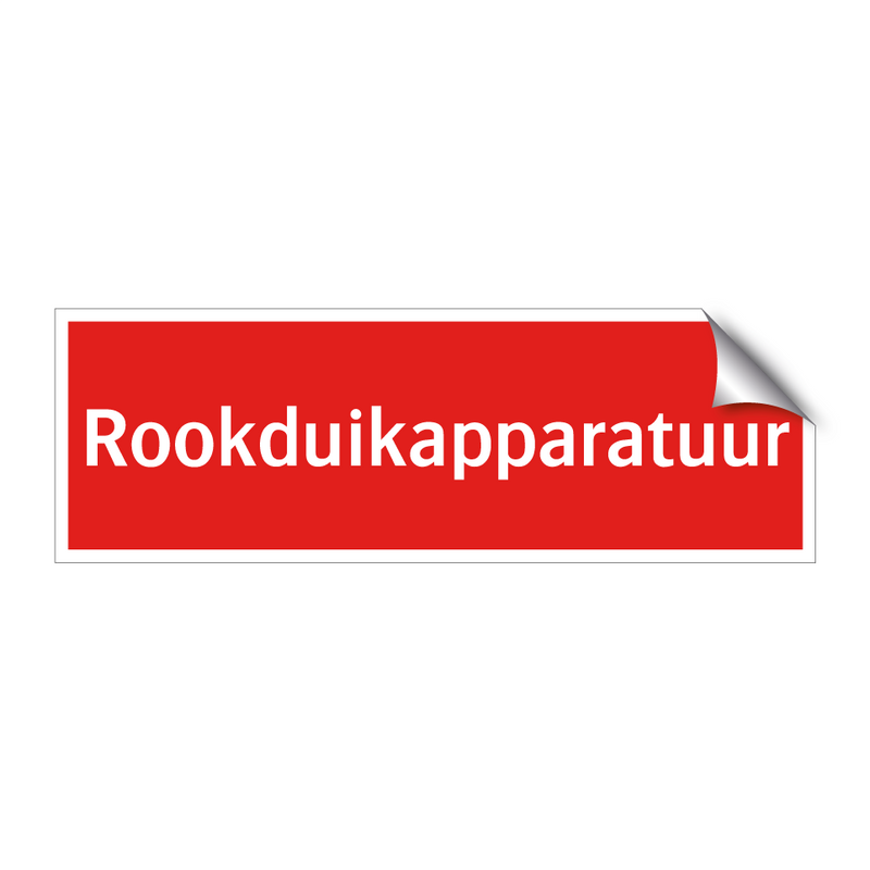 Rookduikapparatuur