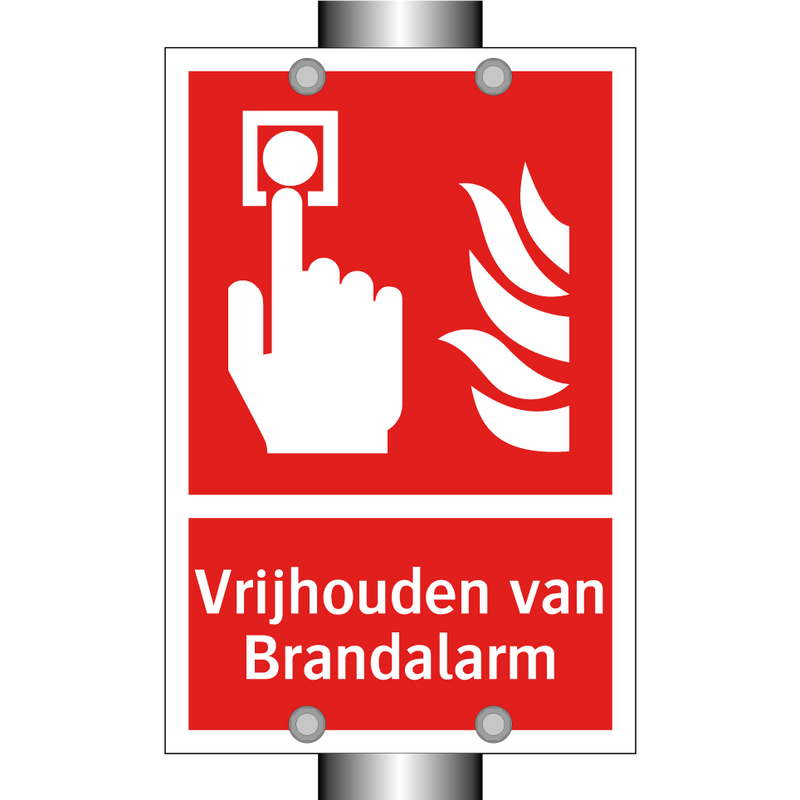 Vrijhouden van Brandalarm