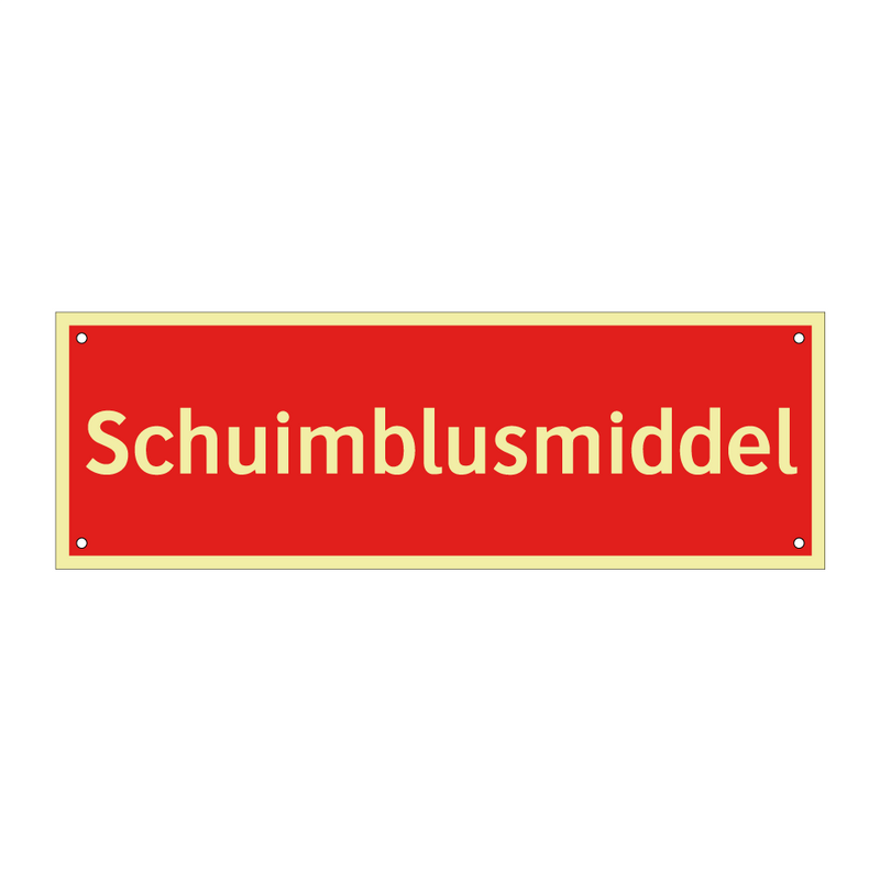 Schuimblusmiddel