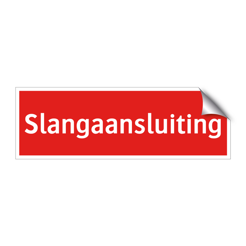 Slangaansluiting