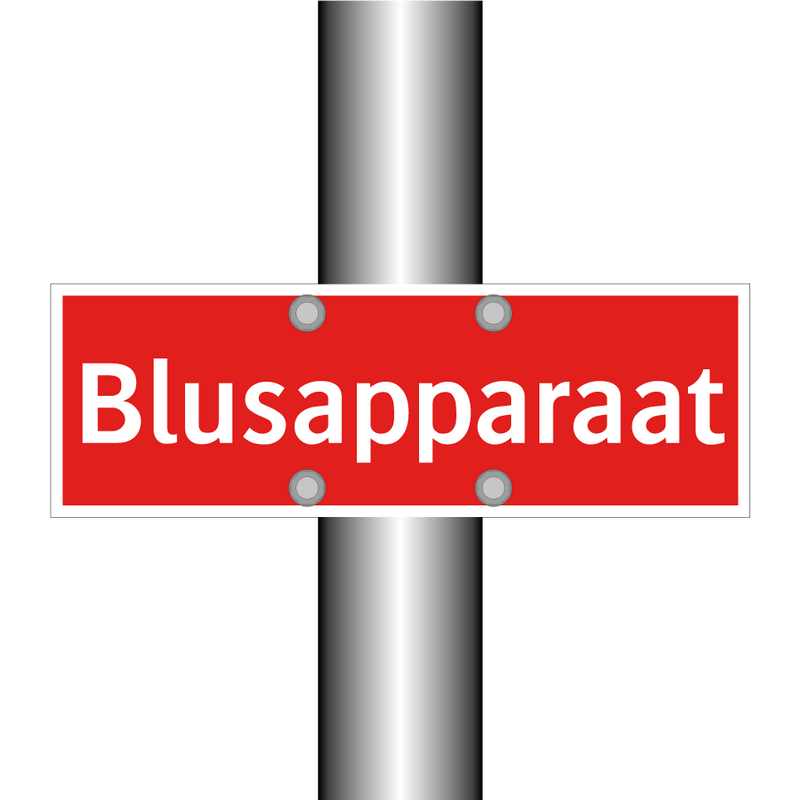 Blusapparaat