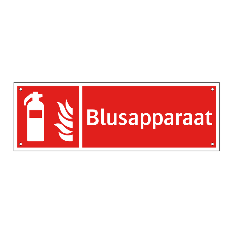 Blusapparaat