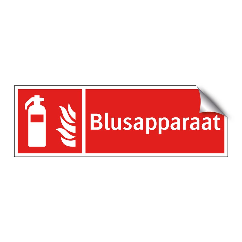 Blusapparaat