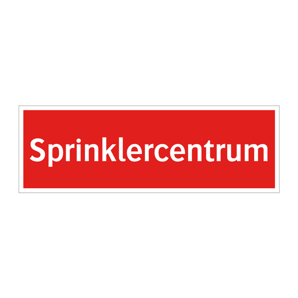 Sprinklercentrum