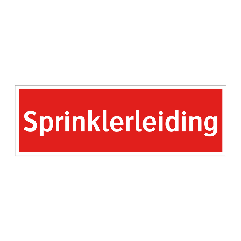 Sprinklerleiding