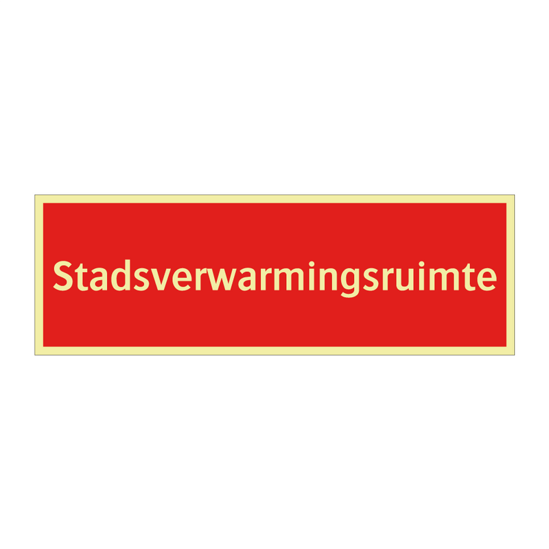 Stadsverwarmingsruimte